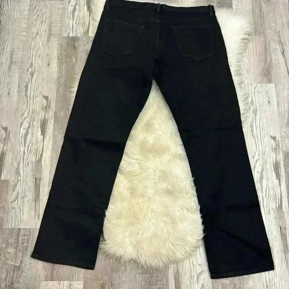 Banana Republic straight black nwot sz 35w 30L